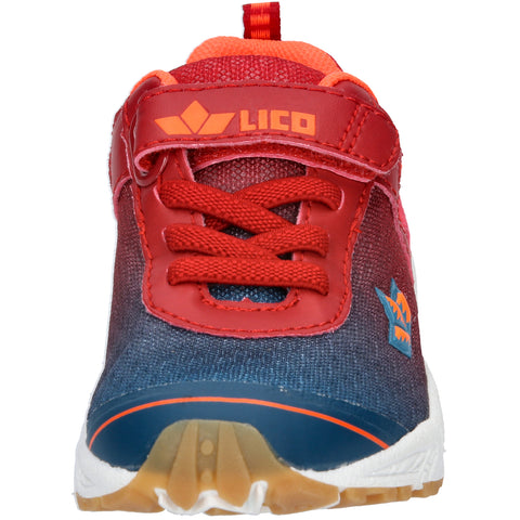 LICO Sportschuh BARNEY 366348 - rot / petrol - Herren Freizeitschuh für Sport und Freizeit