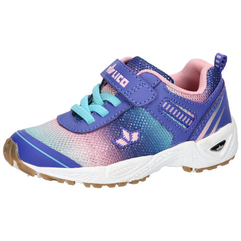 Colorful LICO Sportschuh BARNEY 366063 in purple, pink, and turquoise for active lifestyle