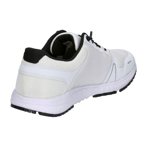 LICO Sportschuh BASILDON 590757 in white and black, back view, on white background