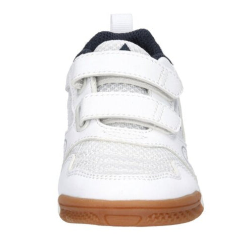 Nahaufnahme des weißen LICO BOULDER Sportschuhs 366155, zeigt die strapazierfähigen Materialien und die bequeme Passform