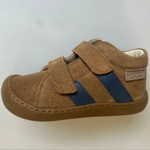 NATURINO Barfußschuh Halbschuh SABBY - braun/ blau