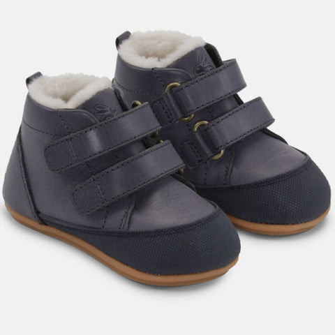 BUNDGAARD PreWalker III WINTER BG501022 - navy prewalker shoes for infants 