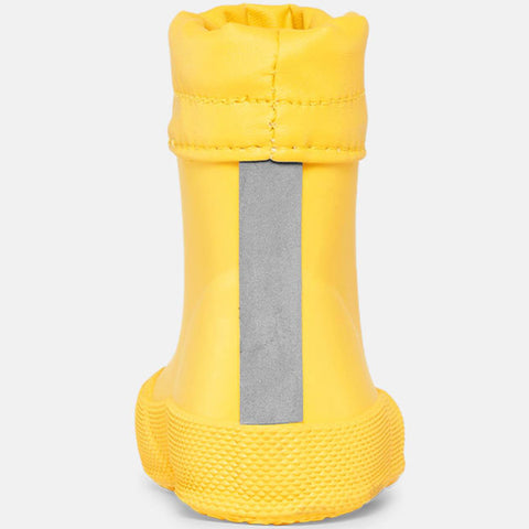BUNDGAARD Barfuß Gummistiefel COVER - gelb - Yellow waterproof barefoot rubber boots for kids