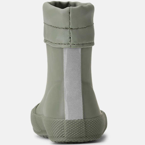 Barfuß Gummistiefel in Olivgrün mit BUNDGAARD Logo und Cover