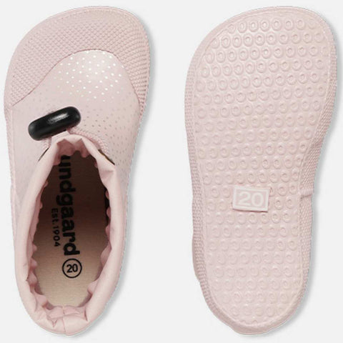 Modische Gummistiefel für Kinder in Rosa mit Punktmuster