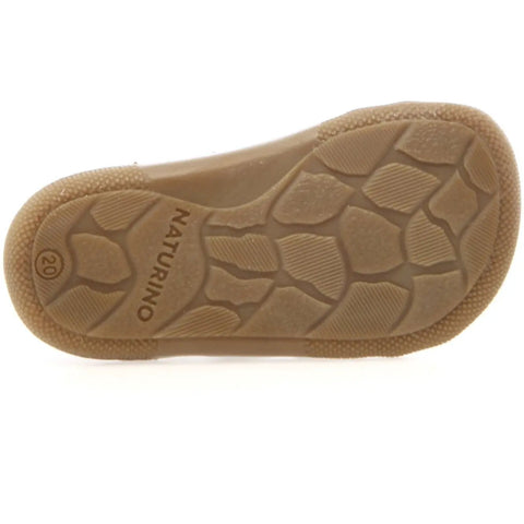 NATURINO Barfußschuh Halbschuh SABBY - stone / salbei / dunkle Sohle