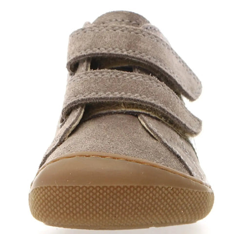 NATURINO Barfußschuh Halbschuh SABBY - stone / salbei / dunkle Sohle