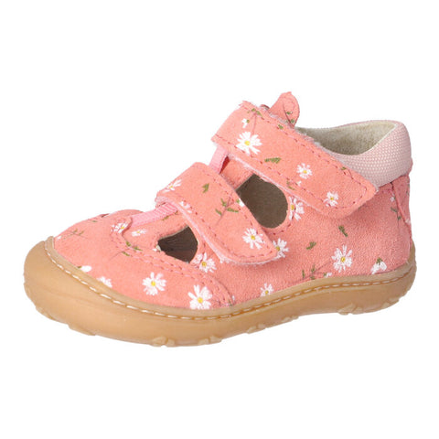 RICOSTA Halbsandale EBI - coral / Blümchen