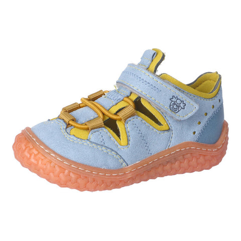 RICOSTA Barfußschuh Halbsandale JERRY - jeans / gelb