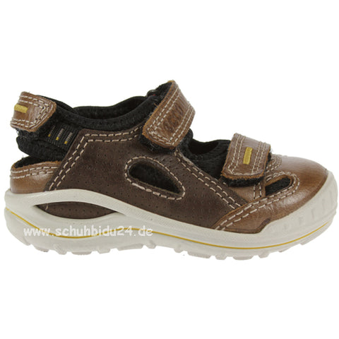 ECCO Halbsandale KICK-START in brown and black, a comfortable and stylish footwear option for any occasion