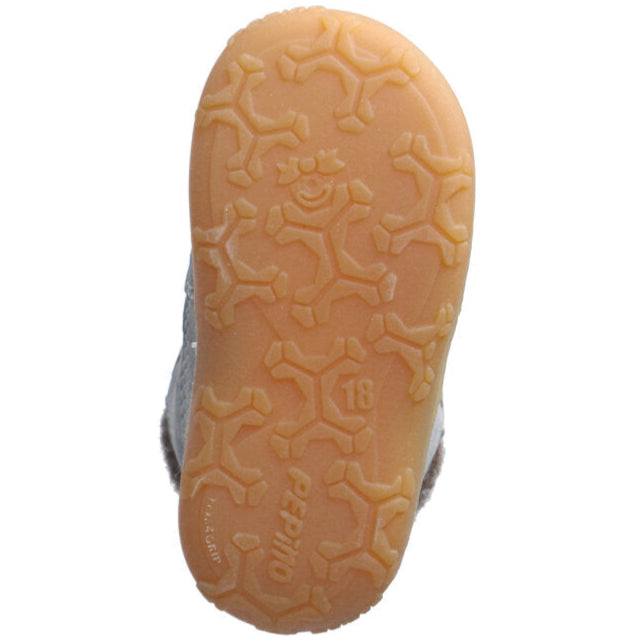 Hochwertiger RICOSTA Knöchelschuh in Grau mit seitlichem Reißverschluss und Kontrastdetails