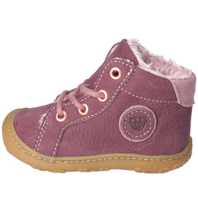 RICOSTA Knöchelschuh GEORGIE - pflaume mit weicher Polsterung und flexiblem Material