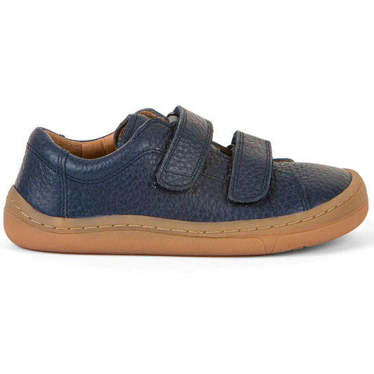 FRODDO Barfußschuh Halbschuh G3130240 - dunkelblau, a dark blue half-shoe, promoting barefoot walking for natural foot development