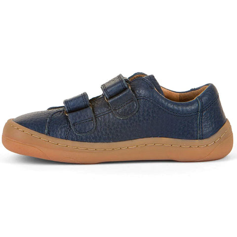 FRODDO Barfußschuh Halbschuh G3130240 - dunkelblau - A dark blue barefoot shoe with comfortable design and flexible sole