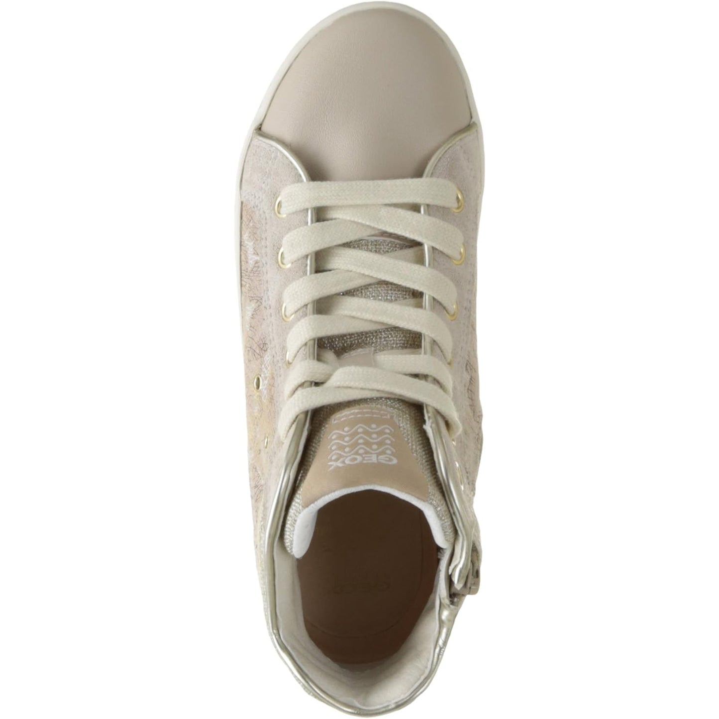 Versatile and trendy GEOX Knöchelschuh KIWI J72D5H- beige / gold