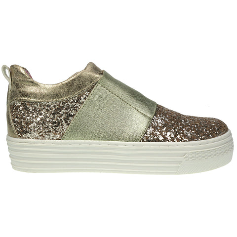 PRIMIGI Halbschuh 71961 - gold: Comfortable and stylish gold-colored children's shoe