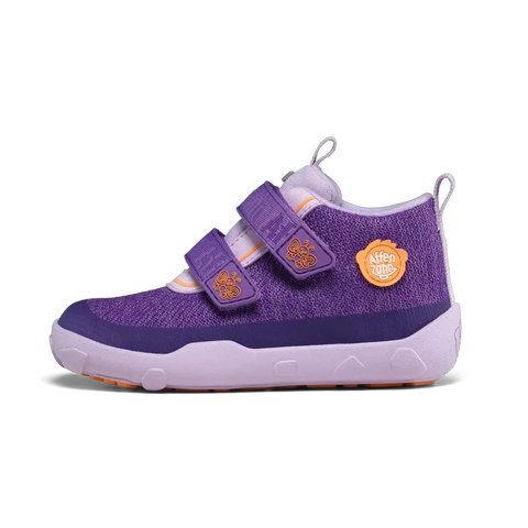 AFFENZAHN TEX Knöchelschuh KNIT HAPPY SCHMETTERLING - lila / flieder