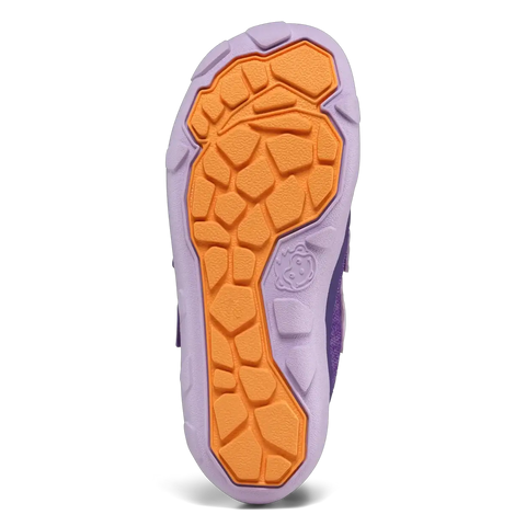 AFFENZAHN TEX Knöchelschuh KNIT HAPPY SCHMETTERLING - lila / flieder