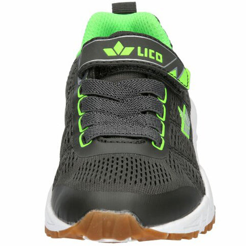 Bequemer Sportschuh für Damen in grau und neongrün