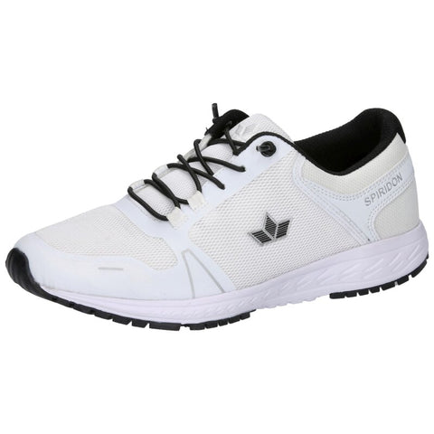 LICO Sportschuh BASILDON 590757 in white and black, side view, on white background