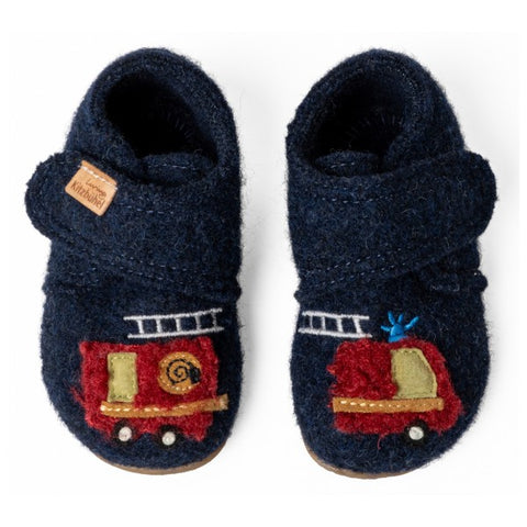 LIVING KITZBÜHEL Hausschuh 4813-590 - navy / Feuerwehr