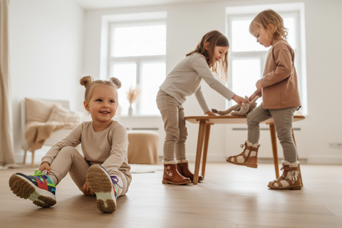 Mädchenschuhe Produktfotografie