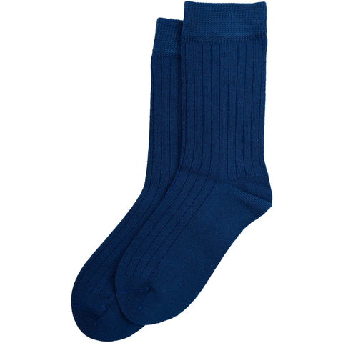 MINIPOP Bambus Socken in royalblau, nachhaltige und bequeme Socken aus Bambusfasern