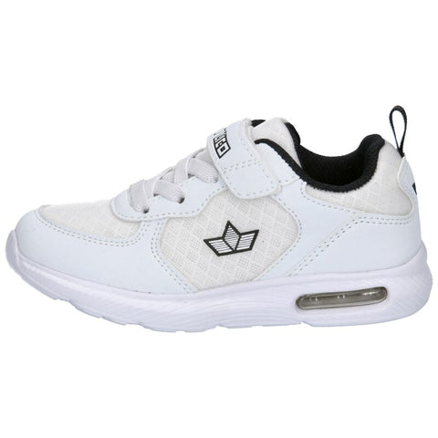 LICO Sportschuh NOE VS 536043 in weiß und schwarz, seitliche Ansicht, perfekt für den Sportgebrauch