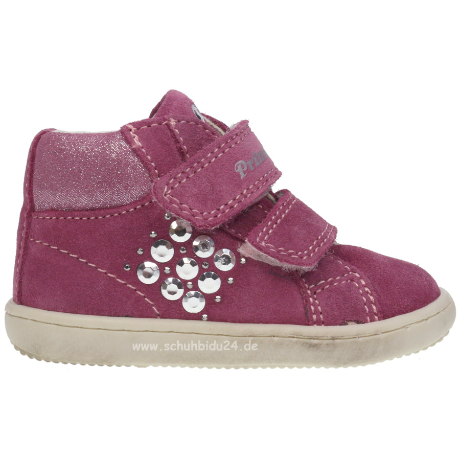 PRIMIGI Knöchelschuh CHRIS - beere is a stylish and comfortable ankle shoe in a beautiful berry color