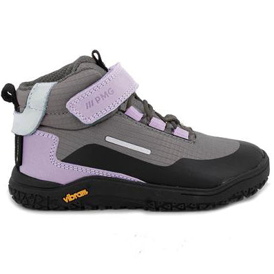 Primigi GORE-TEX Knöchelschuh Grander 89163-44 in Grau und Flieder, wasserdichter Kinderschuh mit atmungsaktiver GORE-TEX-Membran, ideal für Herbst und Winter, strapazierfähig und bequem