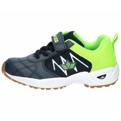 LICO Sportschuh REFUGIO 360949 navy neongrün shoe on white background