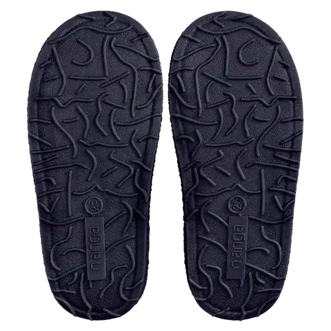  Bequemer dunkelblauer NANGA Hausschuh mit rutschfester Sohle und weichem Futter