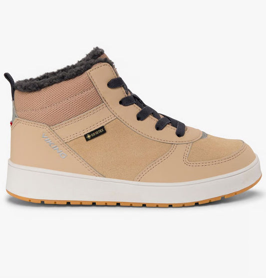 VIKING GORE-TEX Knöchelschuh EPIC WARM GTX in beigem Farbton mit wasserdichter Gore-Tex Membran