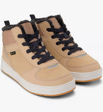 Hochwertiger beiger VIKING Knöchelschuh mit GTX-Technologie für trockene Füße bei jedem Wetter