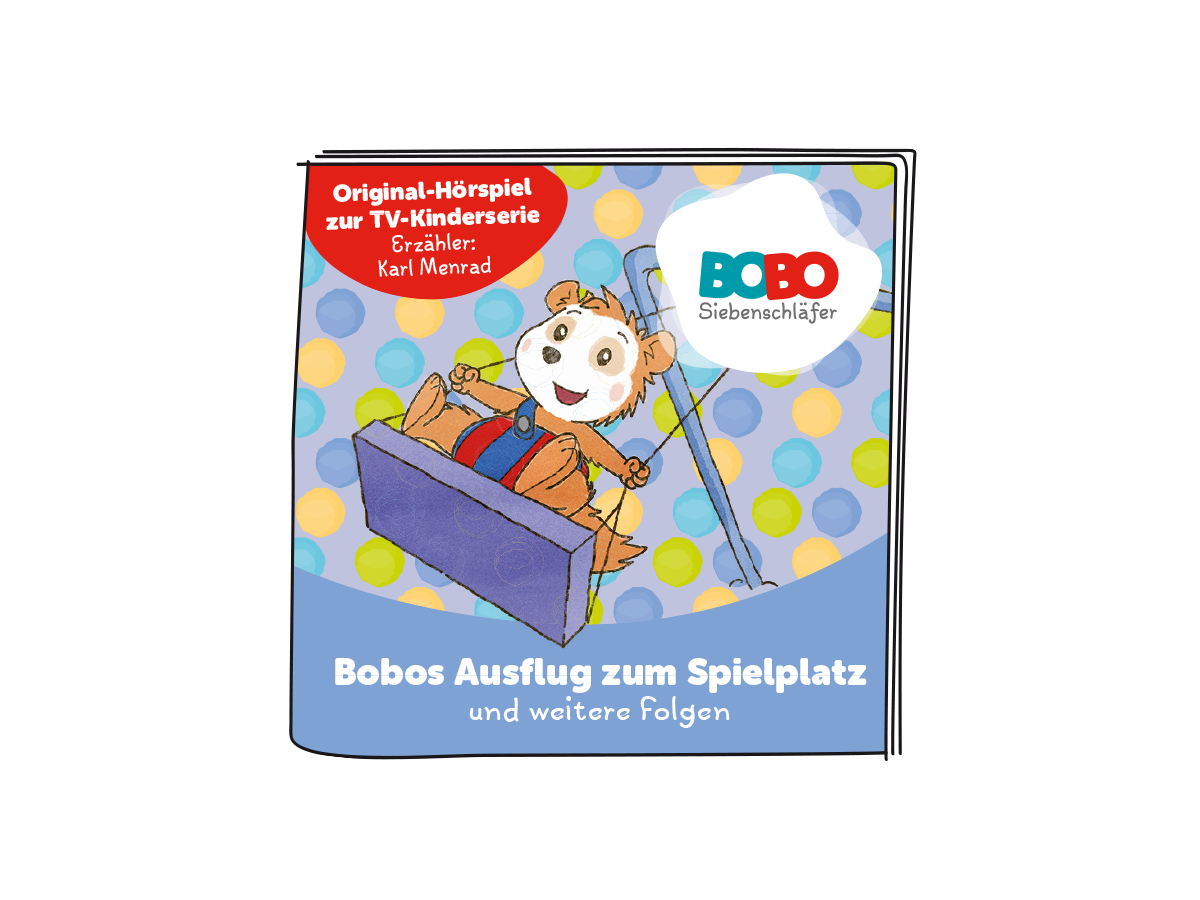 TONIES Figur - Bobo Siebenschläfer - Bobos Ausflug zum Spielplatz
