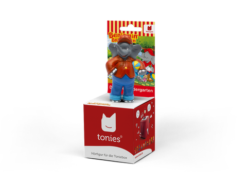  TONIES Figur von Benjamin Blümchen umgeben von Tieren im Zoo-Kindergarten 