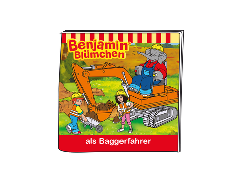 Benjamin Blümchen als Baggerfahrer - Tonies Spielfigur für Kinder