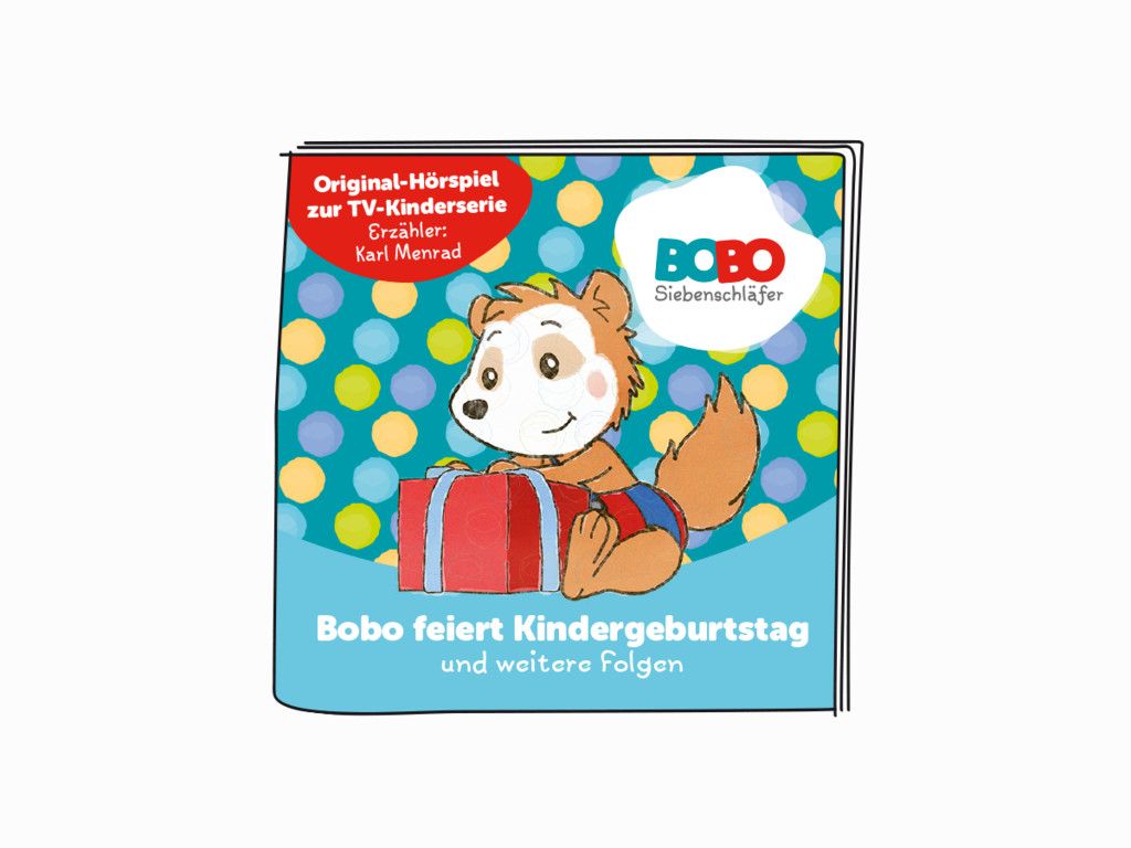 TONIES Figur - Bobo Siebenschläfer - Bobo feiert Kindergeburtstag und weitere Folgen