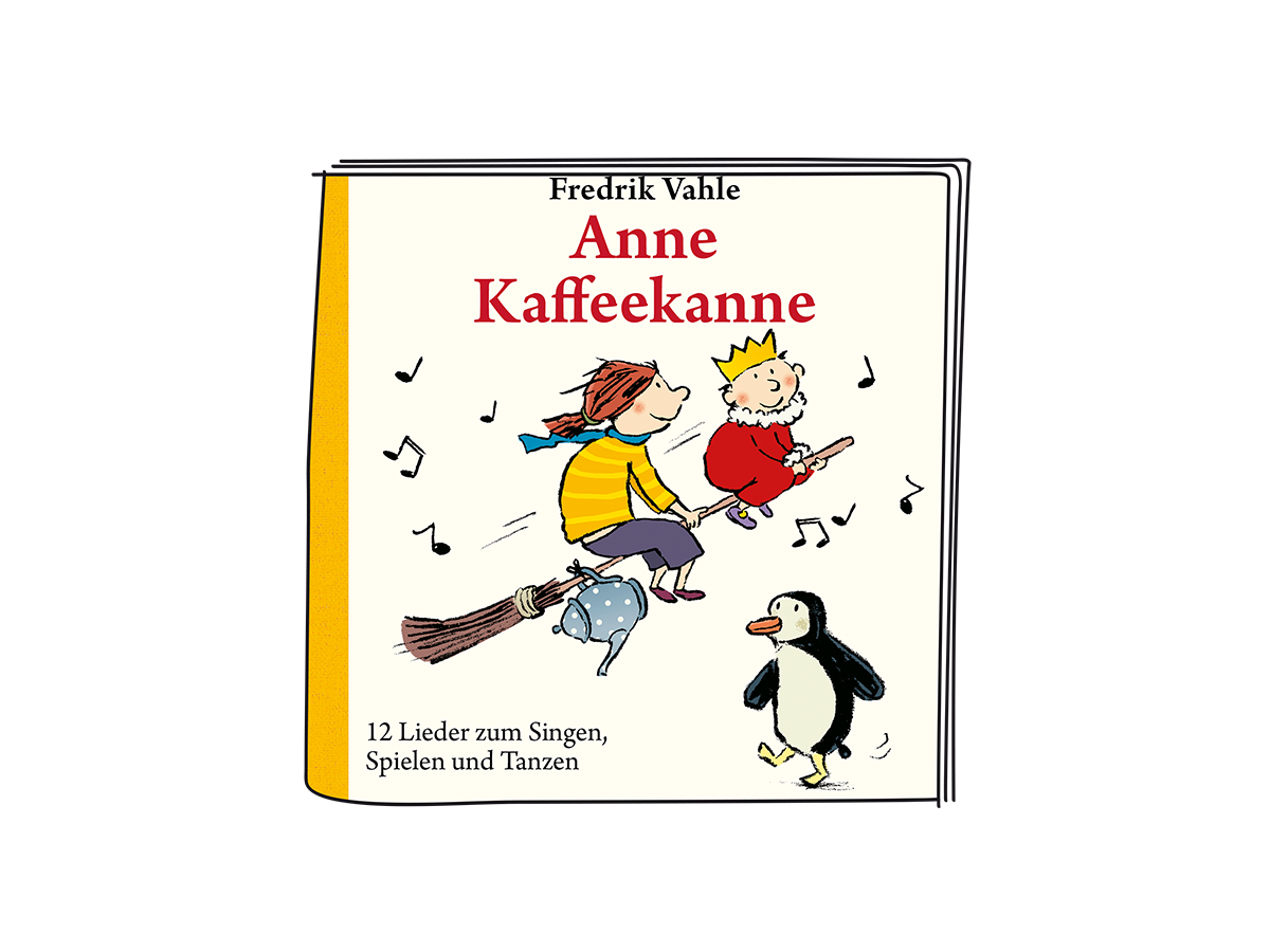 Tonies Figur - Anne Kaffeekanne - 12 Lieder zum Singen, Spielen und Tanzen