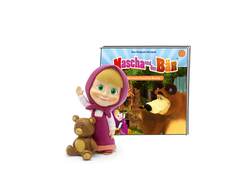 TONIES figure - Masha and the Bear - A new friend for Masha