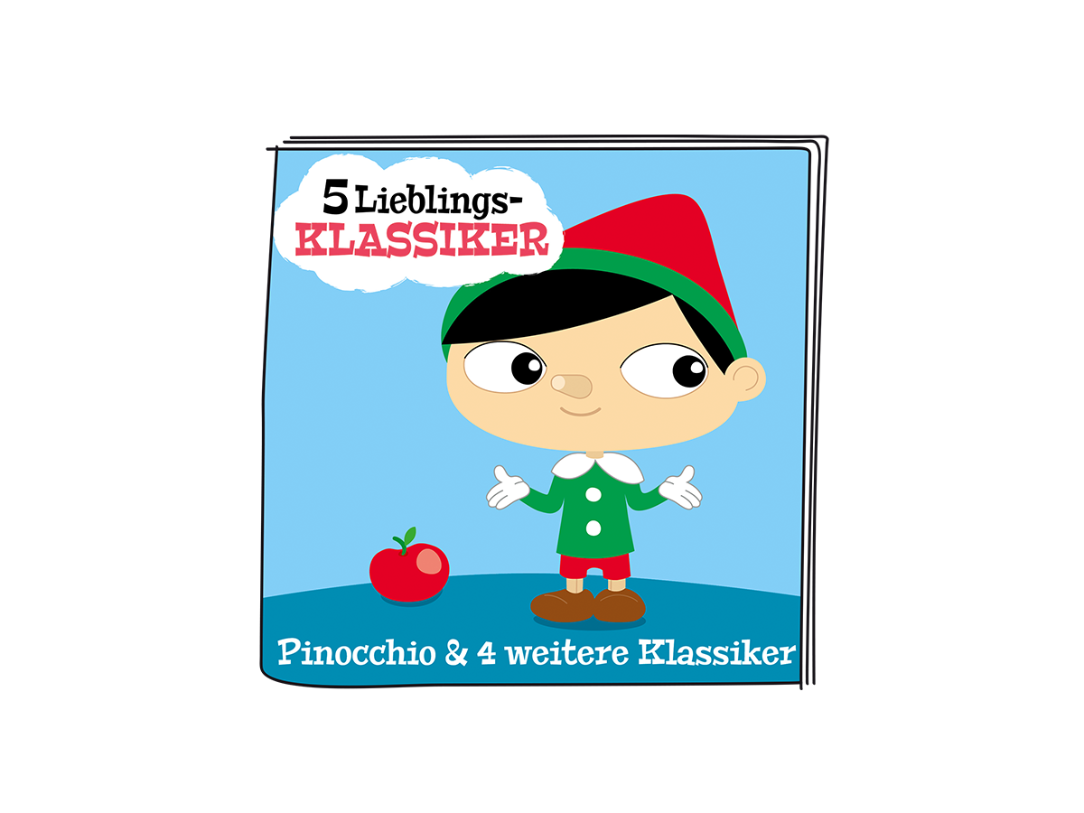 TONIES Figur - LIEBLINGSKLASSIKER Pinocchio & 4 weitere Klassiker