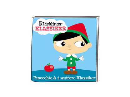 TONIES Figur - LIEBLINGSKLASSIKER Pinocchio & 4 weitere Klassiker