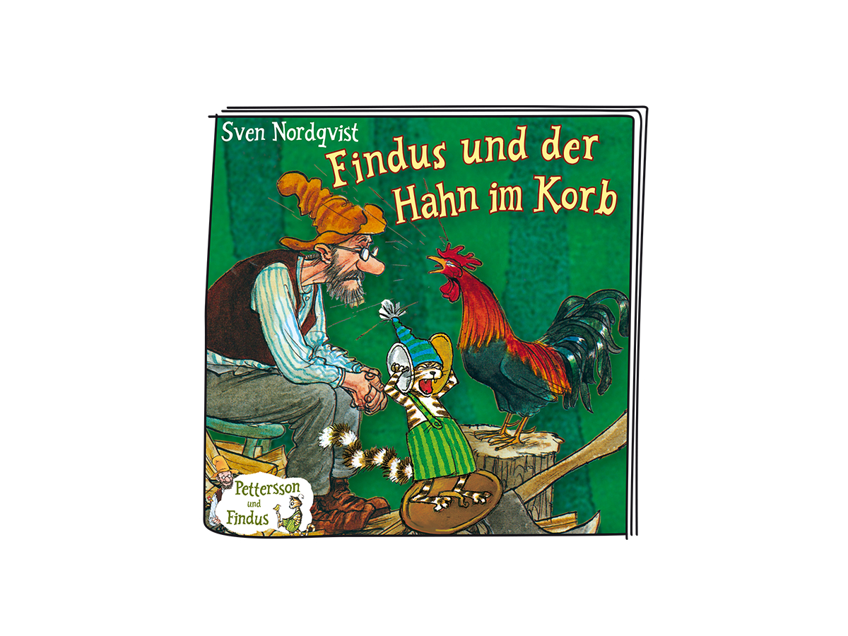 TONIES Figur - Pettersson und Findus - Findus und der Hahn im Korb