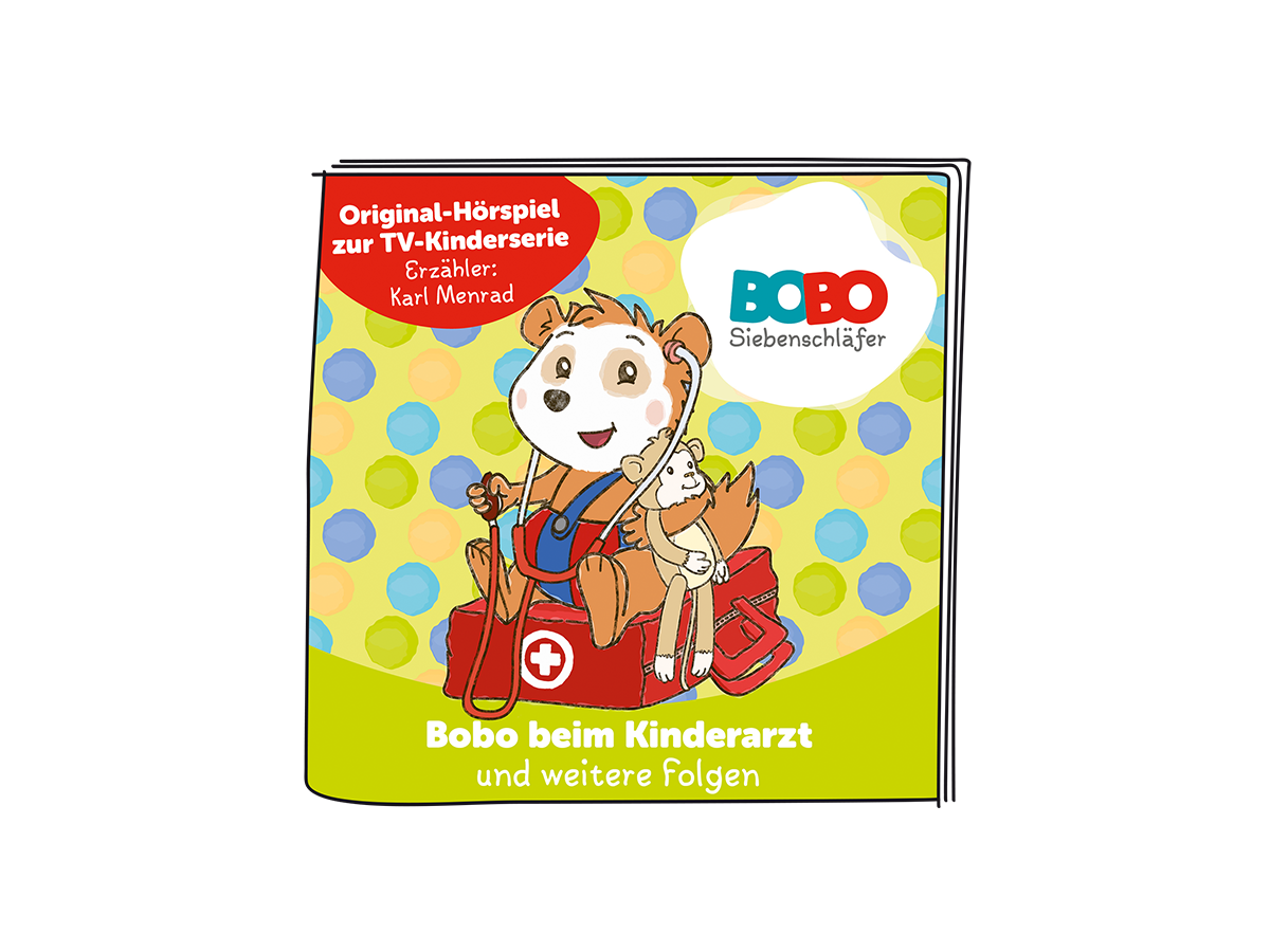 TONIES Figur - Bobo Siebenschläfer - Bobo beim Kinderarzt und weitere Folgen