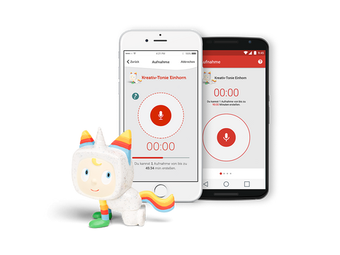  Toniebox Zubehör: Kreativ Tonie mit niedlichem Einhorn-Design 