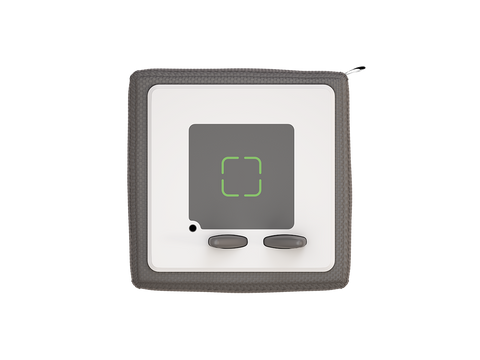 TONIES Toniebox Starterset - anthrazit mit Kreativ-Tonie, ein innovatives Audioplayer-System für Kinder zum Abspielen von Hörbüchern und Musik