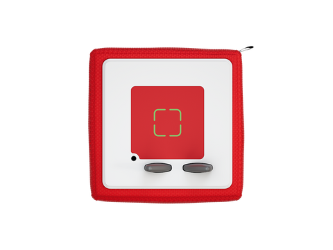  Interaktive Toniebox in Rot mit Kreativ-Tonie für Kinder zum Geschichtenerzählen 