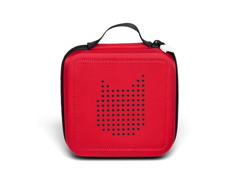 ###
TONIES TRANSPORTER - rot für die praktische Aufbewahrung und Transport von Tonies Figuren und Tonieboxen 