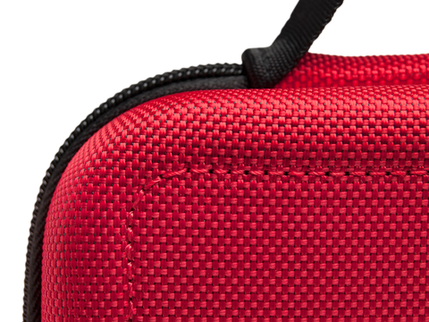  Der rote Tonie Transporter - die ideale Lösung zur ordentlichen Aufbewahrung und zum bequemen Transport von Tonie-Figuren und Tonieboxen 