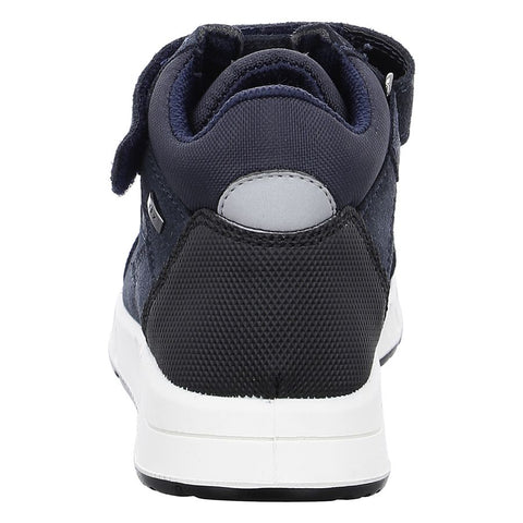 LURCHI TEX Knöchelschuh aus hochwertigem Material in dunkelblau, Modell CORBY 19311-22, Nahaufnahme